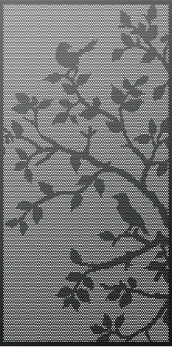 Branchline – 3mm Perforated Aluminium Decorative Privacy Screen