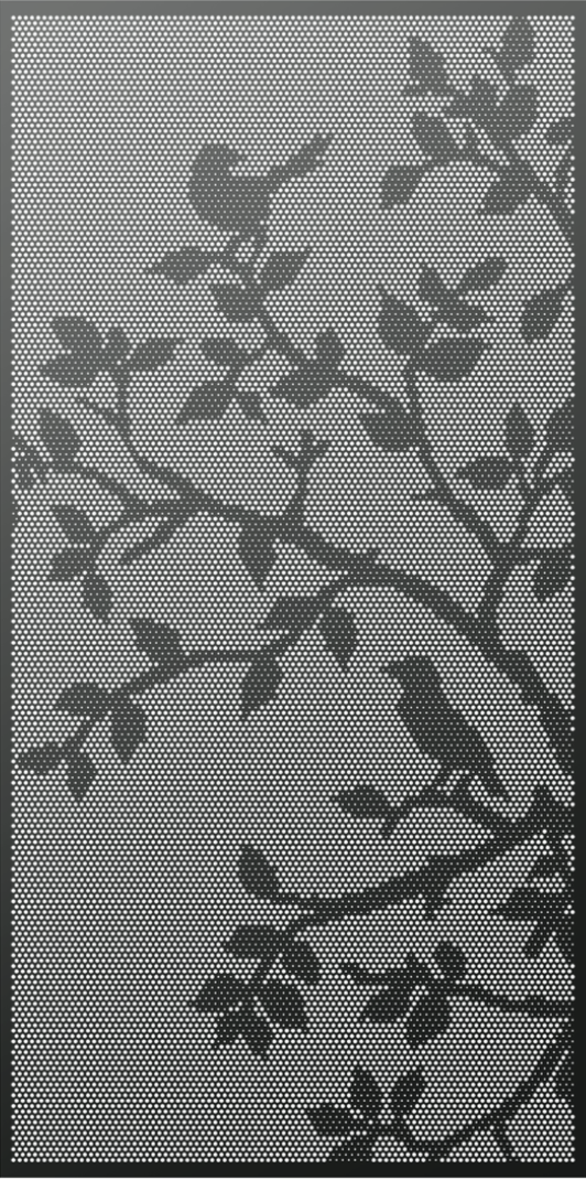 Branchline – 3mm Perforated Aluminium Decorative Privacy Screen