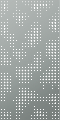 Gridlock – 3mm Perforated Aluminium Decorative Privacy Screen